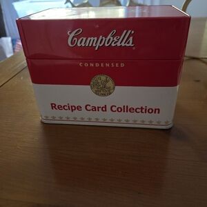 Campbell's Recipe Card Collection Tin